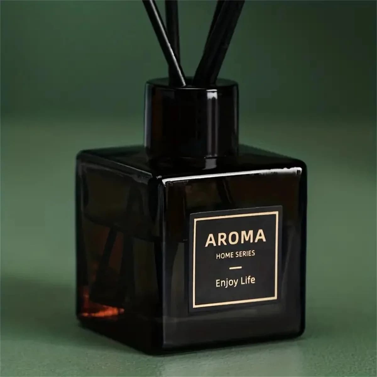 Nouvelle petite bouteille carrée grise