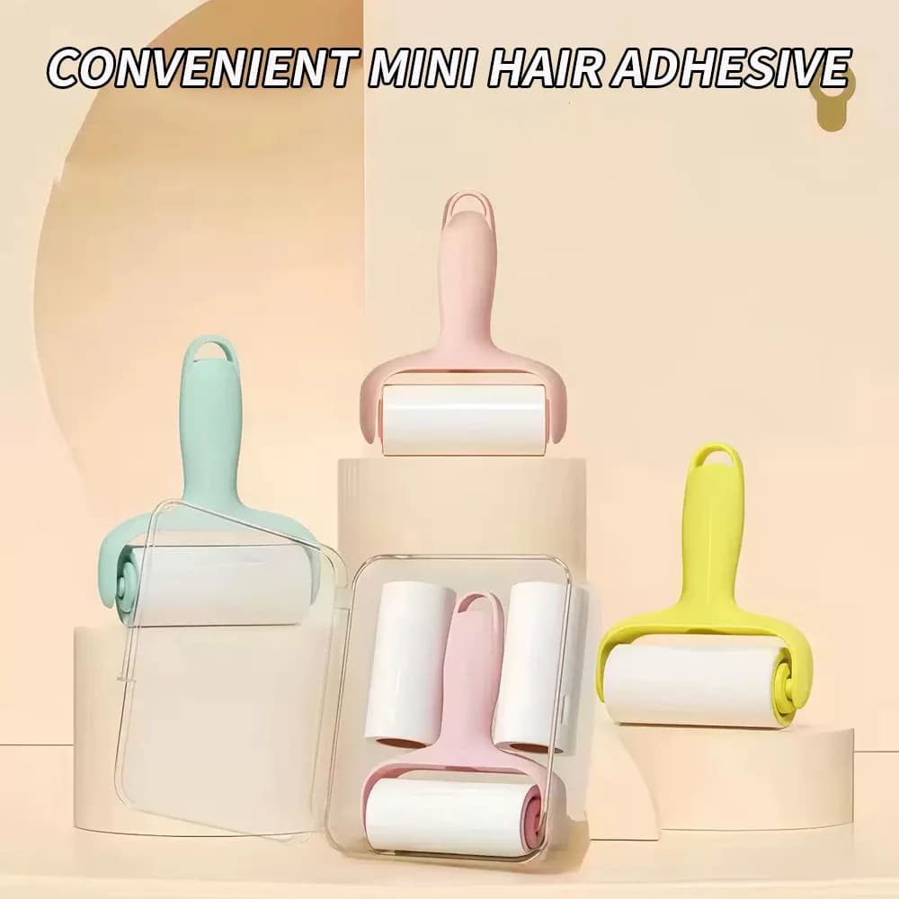 Mini rouleau anti-peluches Portable pour l'épilation des poils d'animaux en déplacement