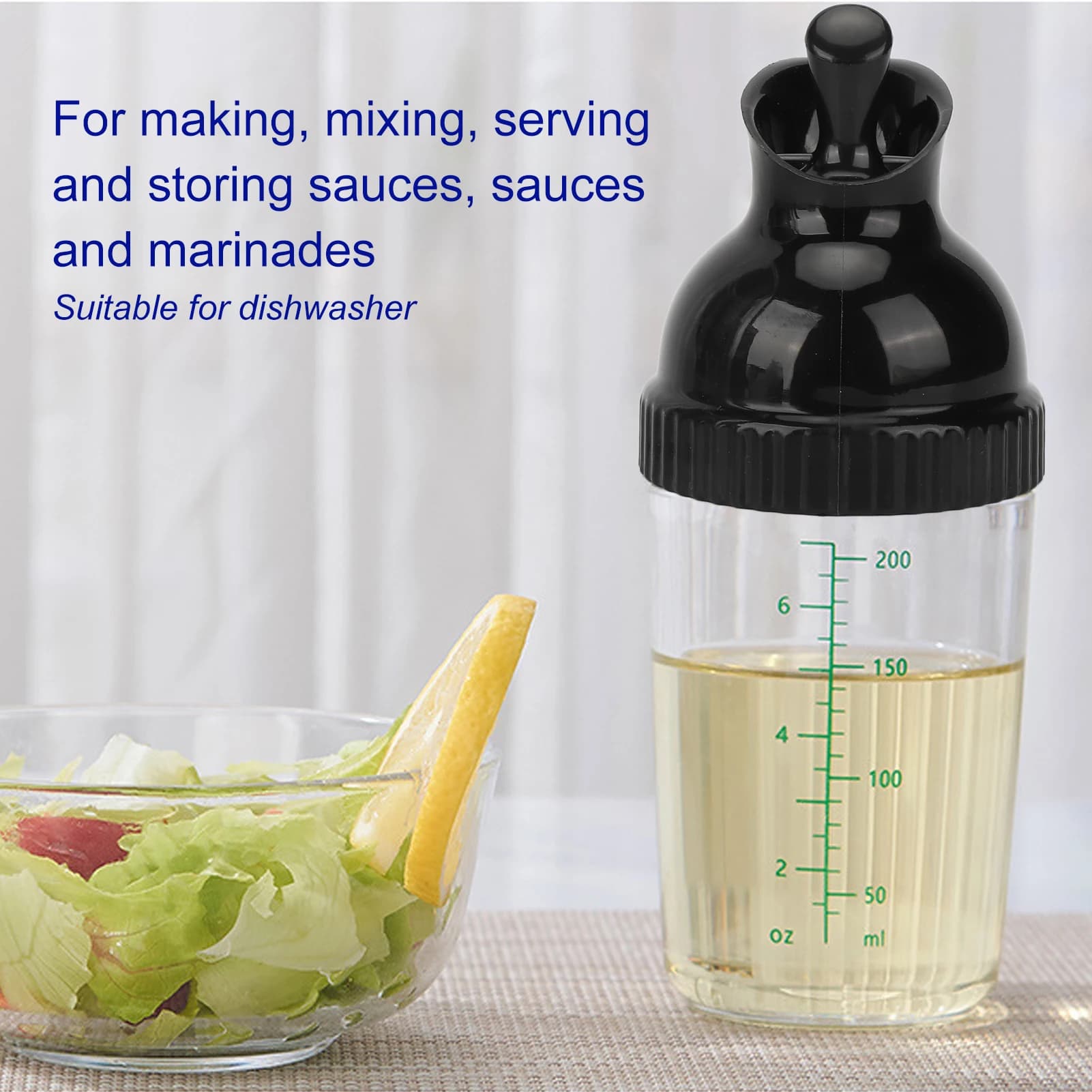 Shaker à vinaigrette de 200ml