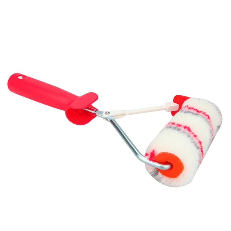 Brosse à rouleau de peinture murale multifonctionnelle, pinceau à tambour d'angle, outils de peinture décoratifs polyvalents, 4"