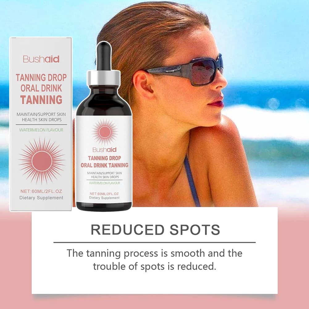 Gouttes de bronzage sans soleil bucco-dentaires