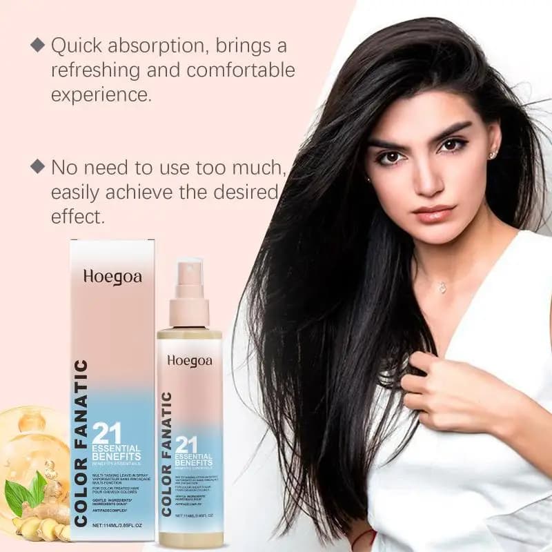 Spray protecteur thermique pour cheveux colorés