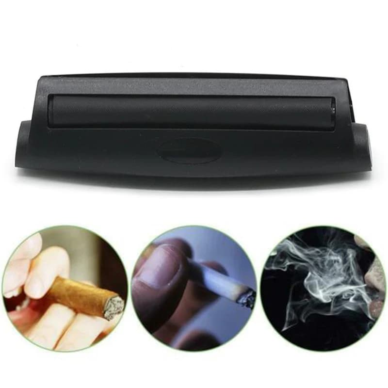 110mm Portable manuel Cigarette tabac herbe rouleau cône Machine à rouler main faisant outil de roulement accessoires pour fumer