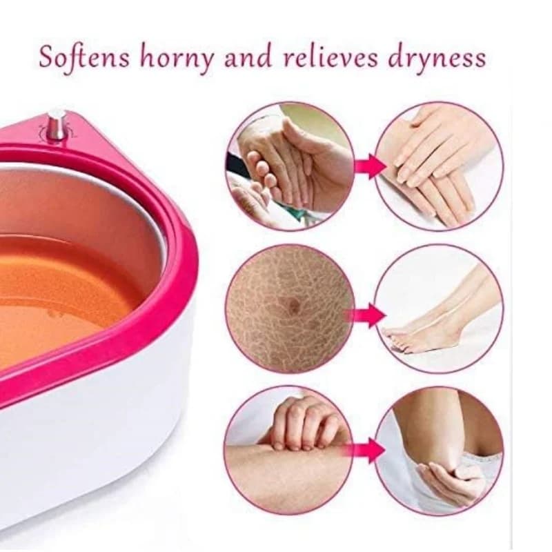 Chauffe-cire à la paraffine pour spa des mains, machine à cire, bain de paraffine thérapeutique, apaisant et hydratant, pour salon de beauté, traitement des mains et des pieds