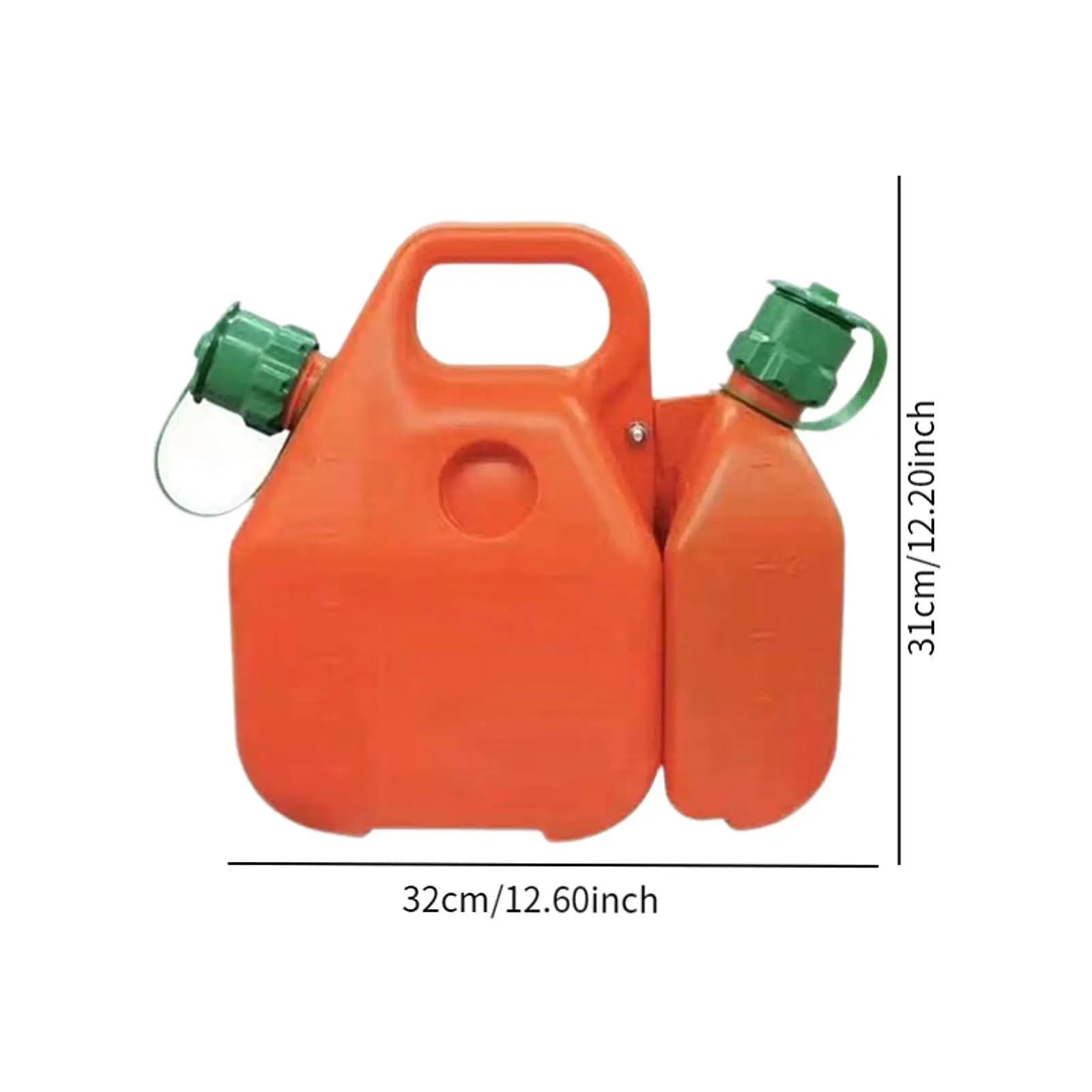 Conteneur de carburant pour scie et tondeuse, bidon Assad, moteur 2 temps, 6 L, or