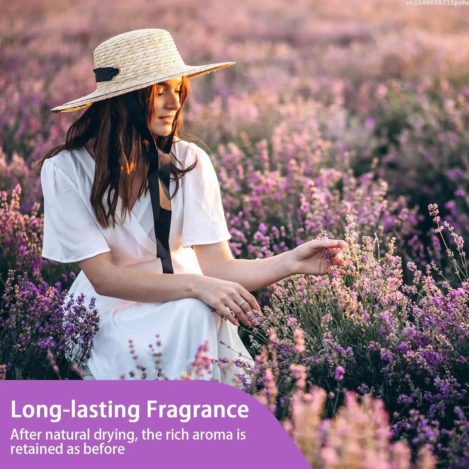 Fleurs séchées de lavande aromatiques naturelles de haute qualité pour le rembourrage de coussins, la fabrication de bougies/savons/encens, la décoration de mariage et de la maison
