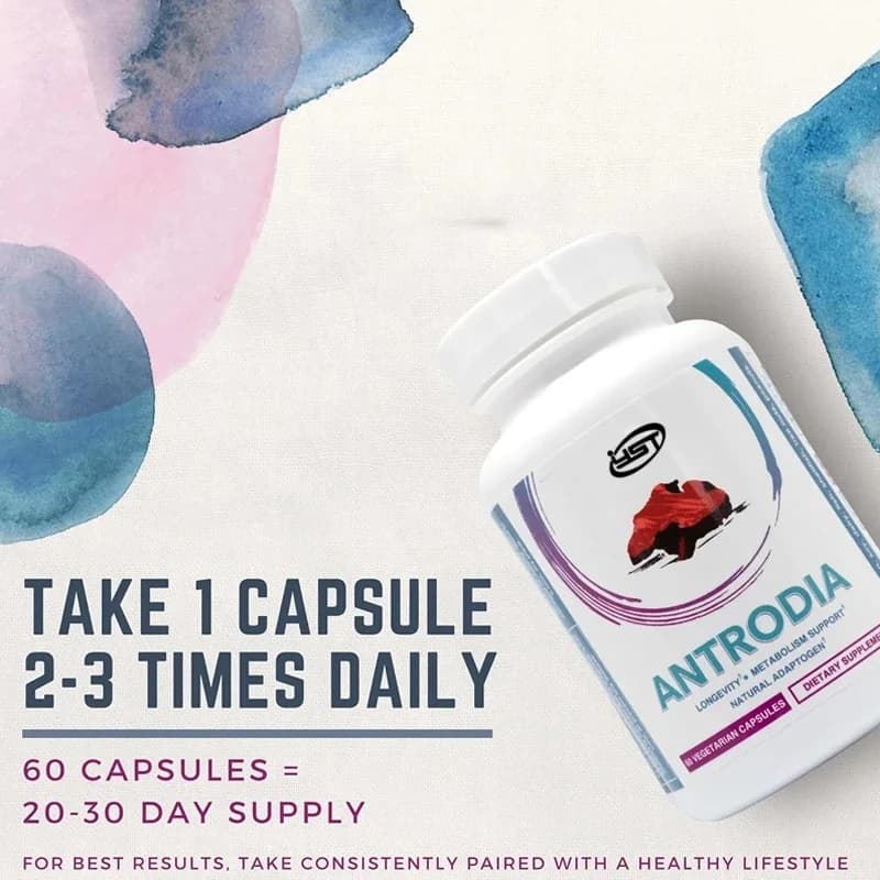 60 Capsules, Complément d'extrait pur de champignon Niu Zhangzhi