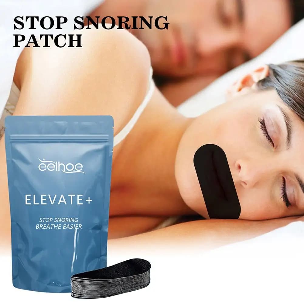 Patch pour arrêter de ronfler, Correction de la respiration du nez, améliore le sommeil, favorisant une meilleure haleine, bande orthopédique Portable pour le sommeil nocturne et la bouche