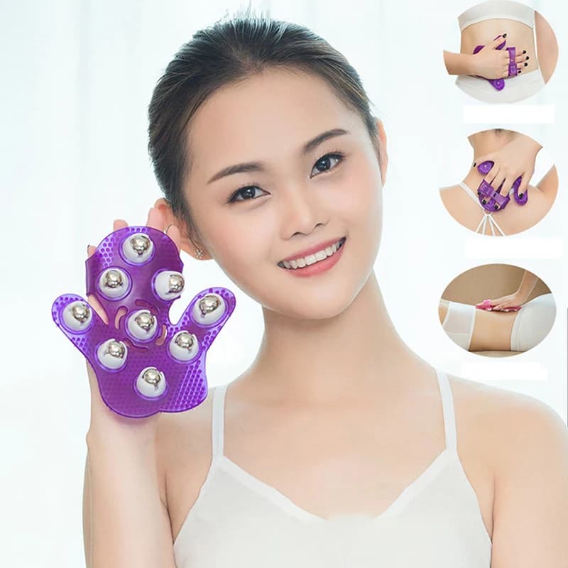 Nouveau gant de massage en forme de paume