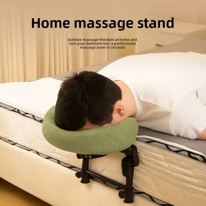 Coussin de massage pliable avec appui-tête suspendu pour la thérapie de moxibustion