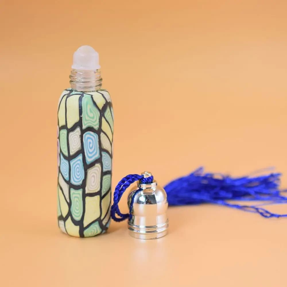 Bouteilles vides rechargeables à faire soi-même, flacons échantillons, flacons en verre à bille, flacons à bille pour huiles essentielles, flacons à bille