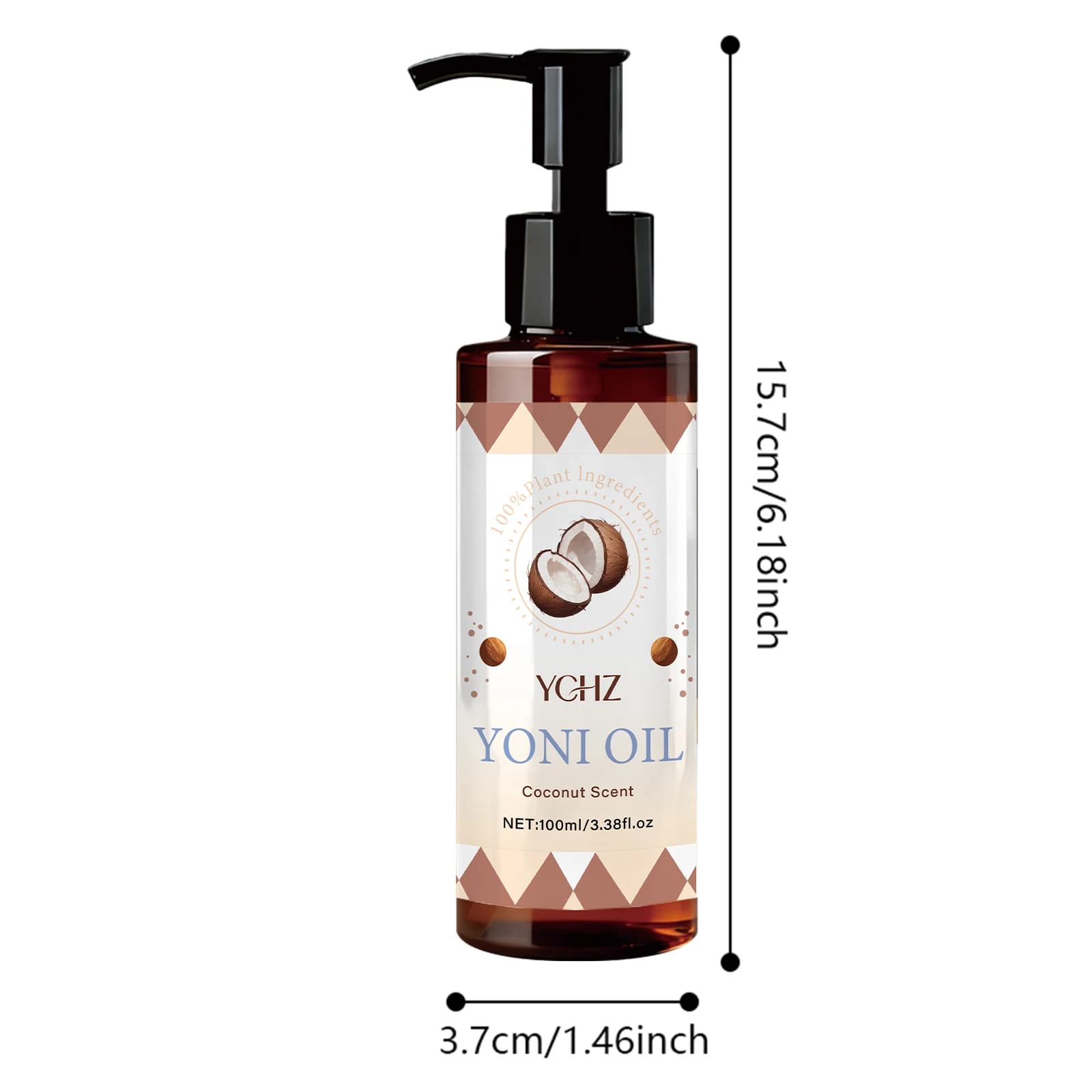 Huile Yoni pour soins intimes féminins - Parfum de noix de coco, élimine les odeurs, soulage l'inconfort, nettoie et resserre les zones intimes