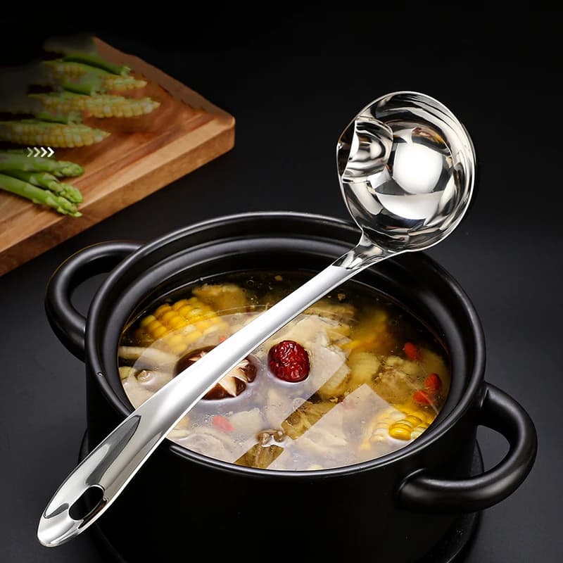 Séparateur d'huile de graisse de soupe en acier inoxydable