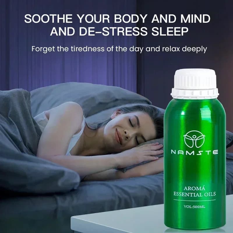 Namste Wood Santal-Diffuseur d'arômes de château essentiel