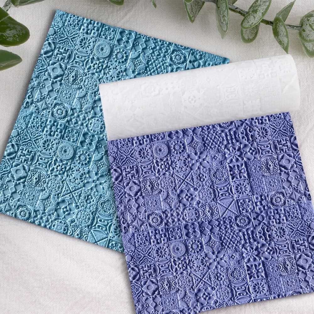 Rouleau de Texture florale Vintage en plastique Durable, rouleau de Texture florale Vintage pour motifs d'argile polymère, boucles d'oreilles, fabrication de bijoux, bricolage