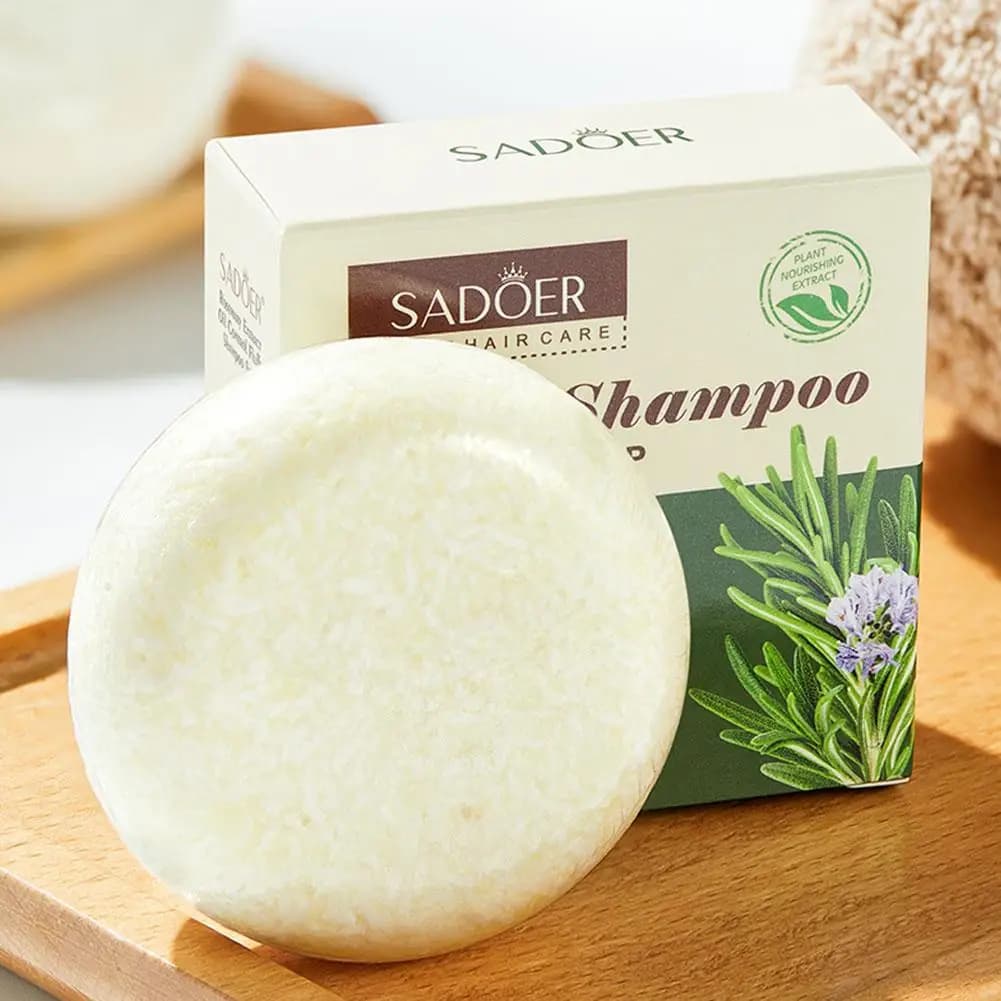 Savon solide au romarin et à la rose