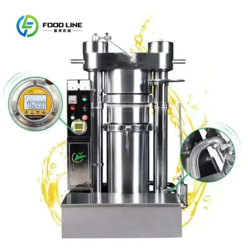 Petite presse à huile d'olive commerciale personnalisée