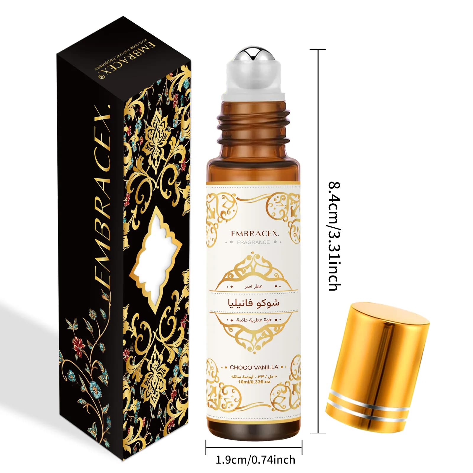 6 types d'huiles essentielles 10 ml