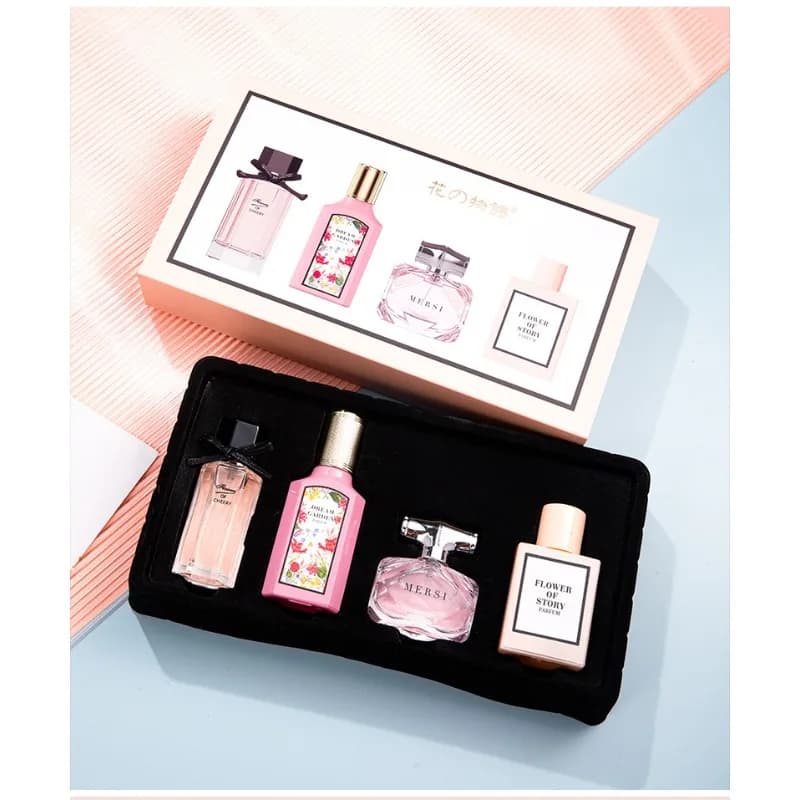 3x25ML Plus 35ML Parfum Luxueux Élégant Sophistiqué Frais Doux Séduisant Sucré Longue Durée Captivant Parfum Raffiné