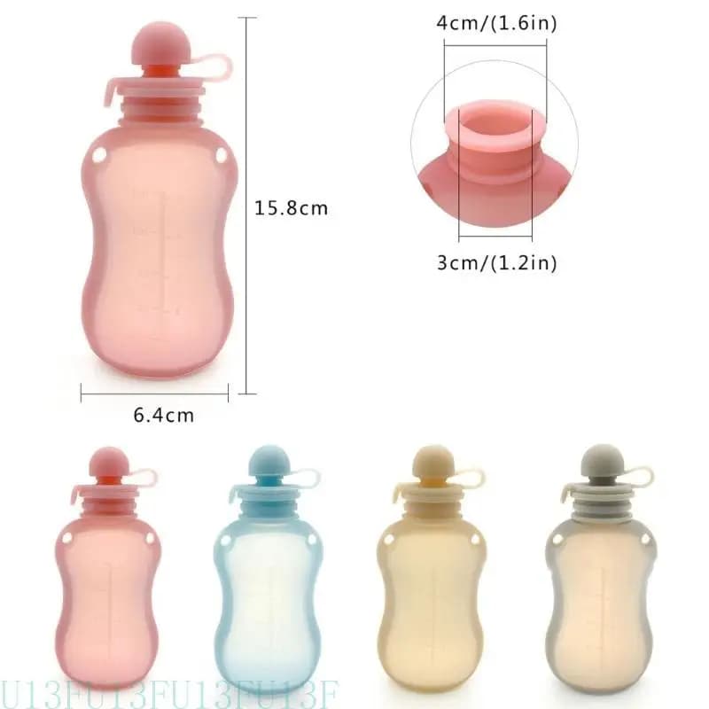 U13F 150 Refipillable Baby Storage Silicone Milk Congee Sochet à l'épreuve