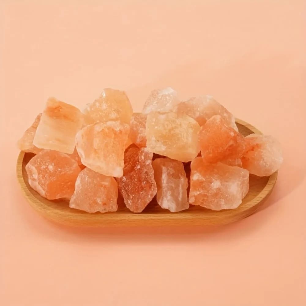 Pierre de cristal brute de sel naturel de l'himalaya, pierre d'aromathérapie, diffuseur d'huile essentielle, décoration de maison et de bureau, forme aléatoire