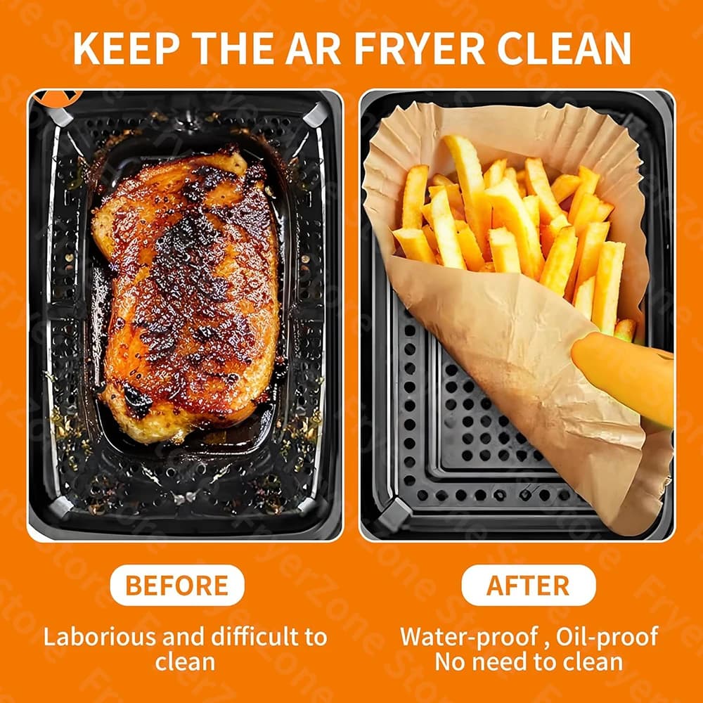 Papier de cuisson pour friteuse à Air 10
