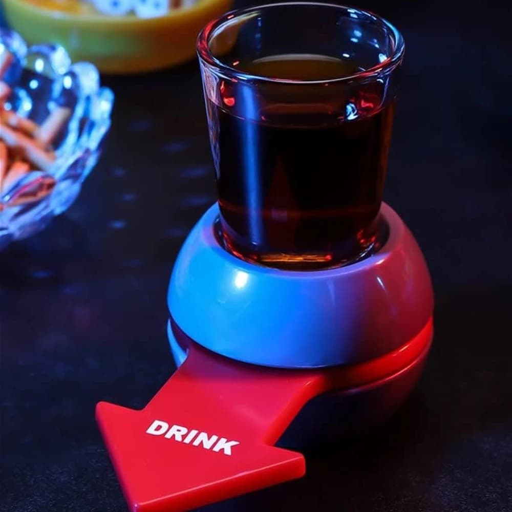 Accessoire de jeu à boire Spin The Shot pour adultes