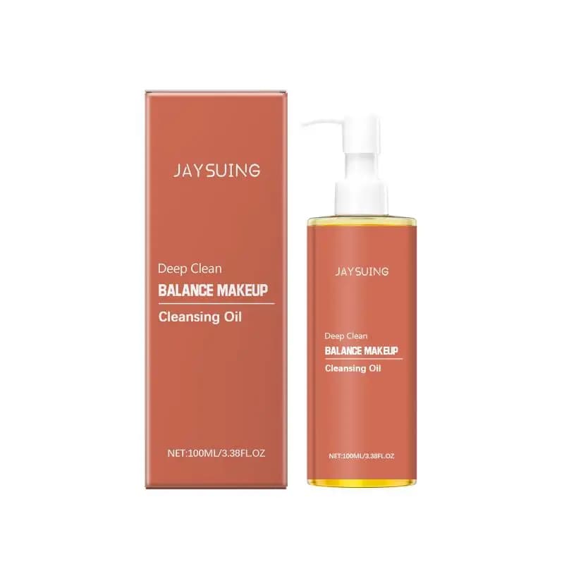 Huile nettoyante et démaquillante qui nettoie en douceur la peau du visage, démaquille en douceur, liquide démaquillant pour les yeux et les lèvres, rafraîchissant