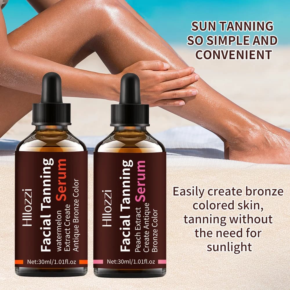 gouttes de bronzage, gouttes de bronzer, hydrate et hydrate, peuvent être bronzées rapidement, nouveaux arrivages d'été et tans pour longtemps,