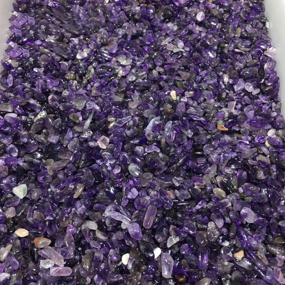 100 g/sac pierres naturelles graviers cristaux d'agate pierres polies en vrac roches pierres précieuses pour le jardinage, plantes en pot, décor d'aquarium