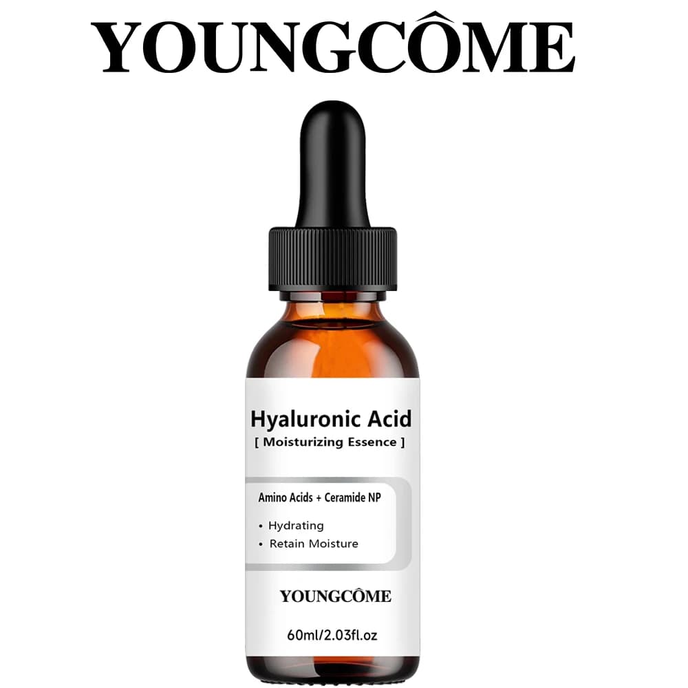 Sérum hydratant à l'acide hyaluronique - Formule boostante d'hydratation pour la réparation de la peau et le soin des