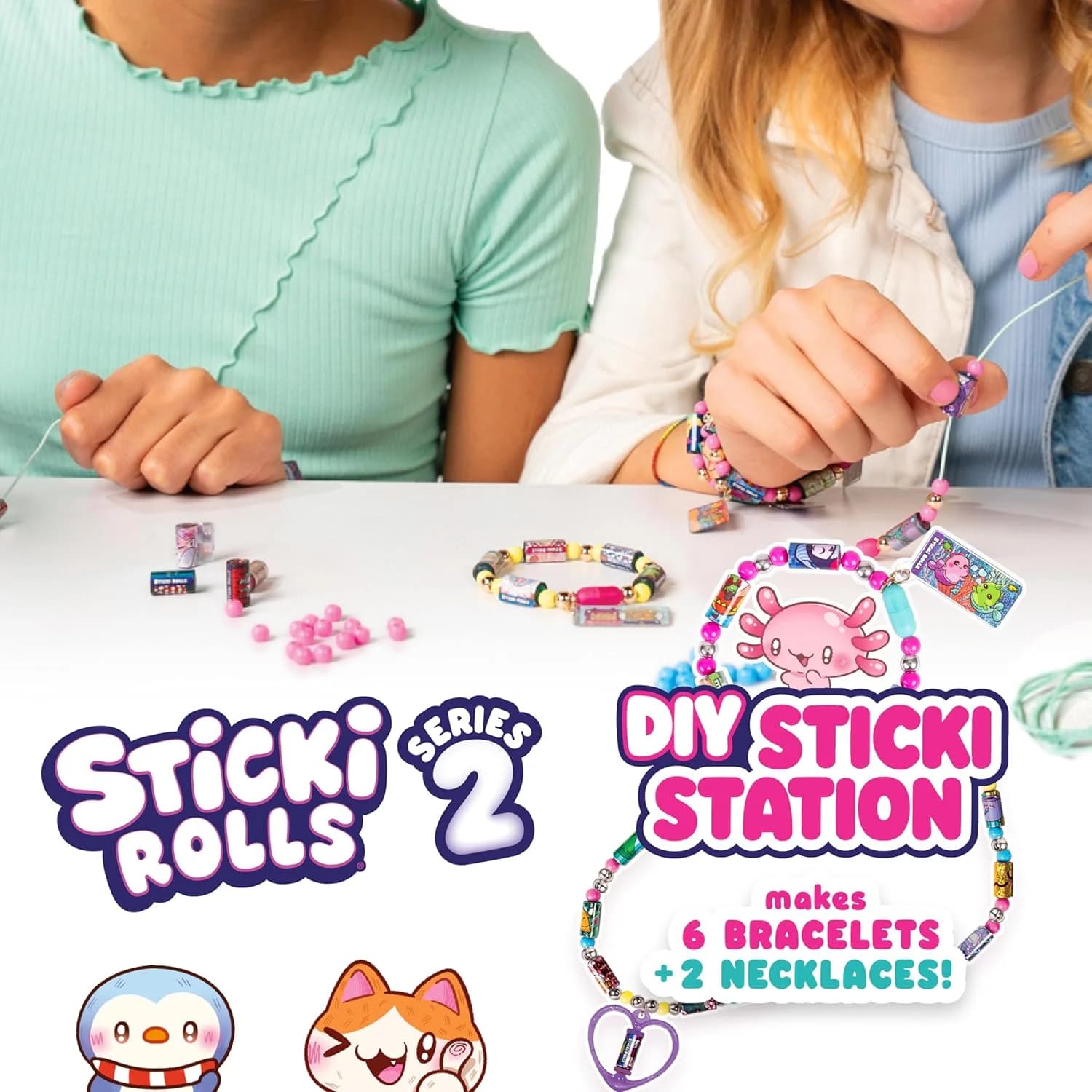 STICKI Rolls Sticki Station - Le kit de bijoux autocollants originaux