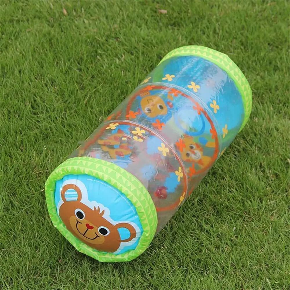 Jouets gonflables Montessori pour bébés, rouleaux d'éveil pour le temps sur le ventre, rouleaux d'exercice pour nourrissons et tout-petits de 0 à 6 à 12 mois