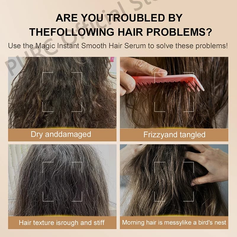 PURC – huile magique lissante pour cheveux
