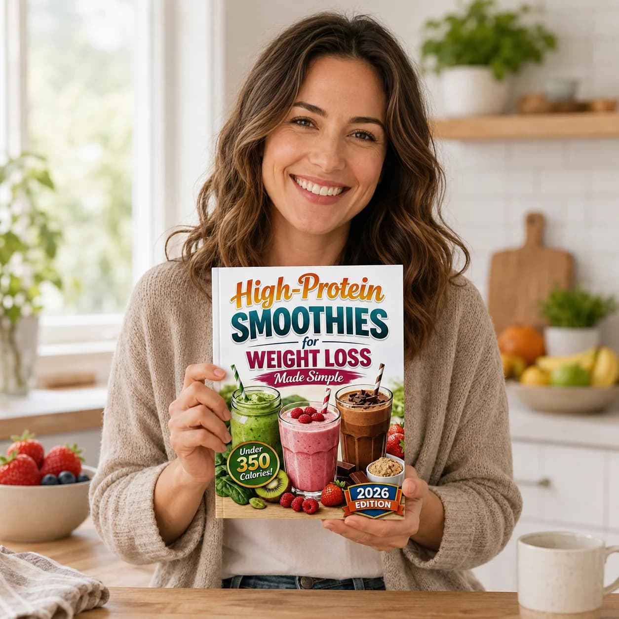 Smoothies riches en protéines pour la perte de poids : Livre de recettes édition 2026 avec des boissons faciles et peu caloric et un guide de préparation des repas