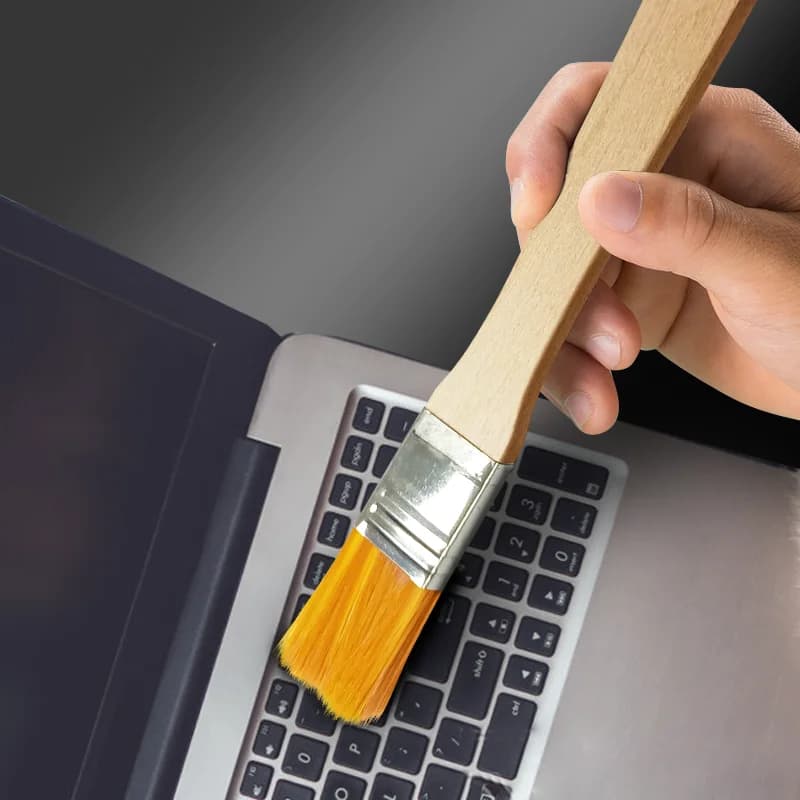 Pinceau de peinture en nylon pour livres, planche, huile, dépoussiérage