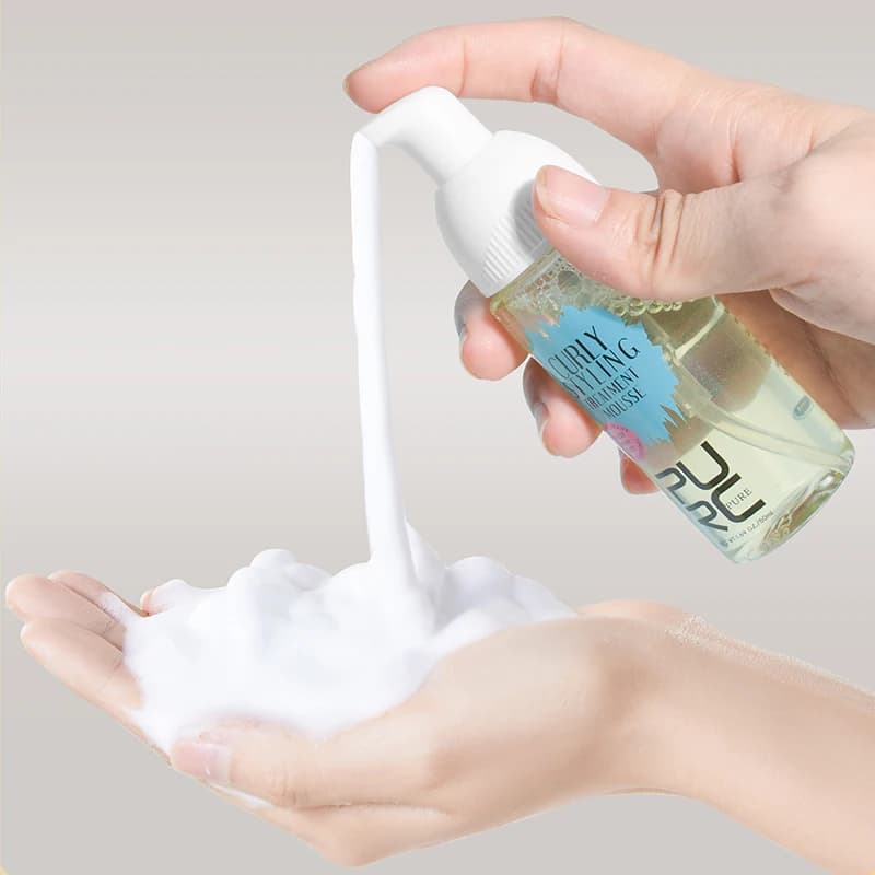 PURC-Après-shampoing pour cheveux bouclés sans rinçage, crème de traitement pour cheveux abîmés, lissant brillant, réparateur professionnel, produits de soins capillaires magiques