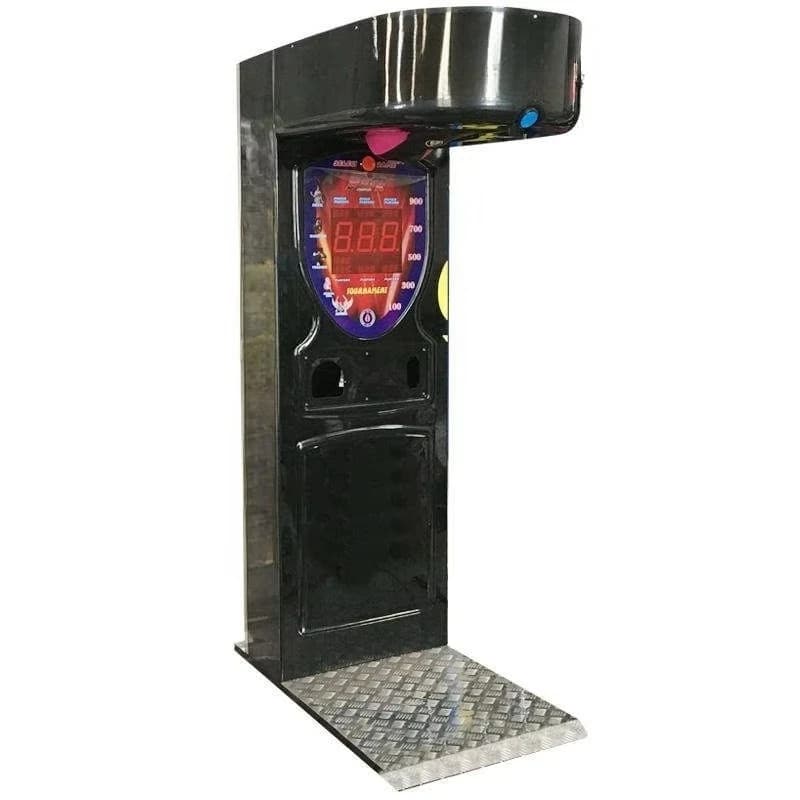 Machine d'arcade de boxe personnalisée à monnayeur avec code QR