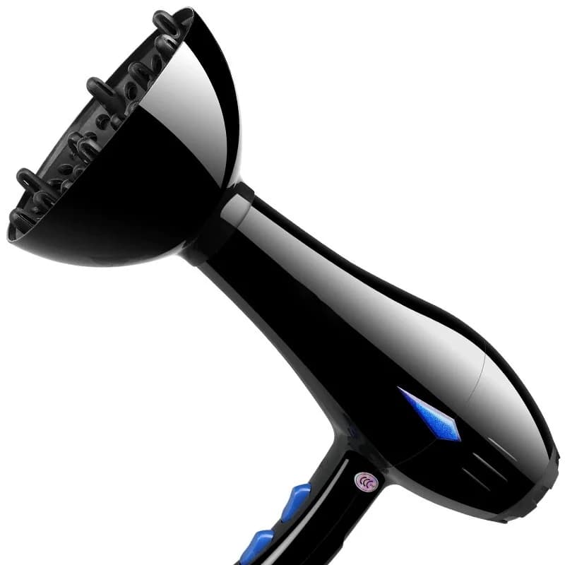 Diffuseur de cheveux universel Adaptable pour sèche-cheveux avec conception rotative cheveux bouclés grande capuche de vent forme fixe dispersant le vent