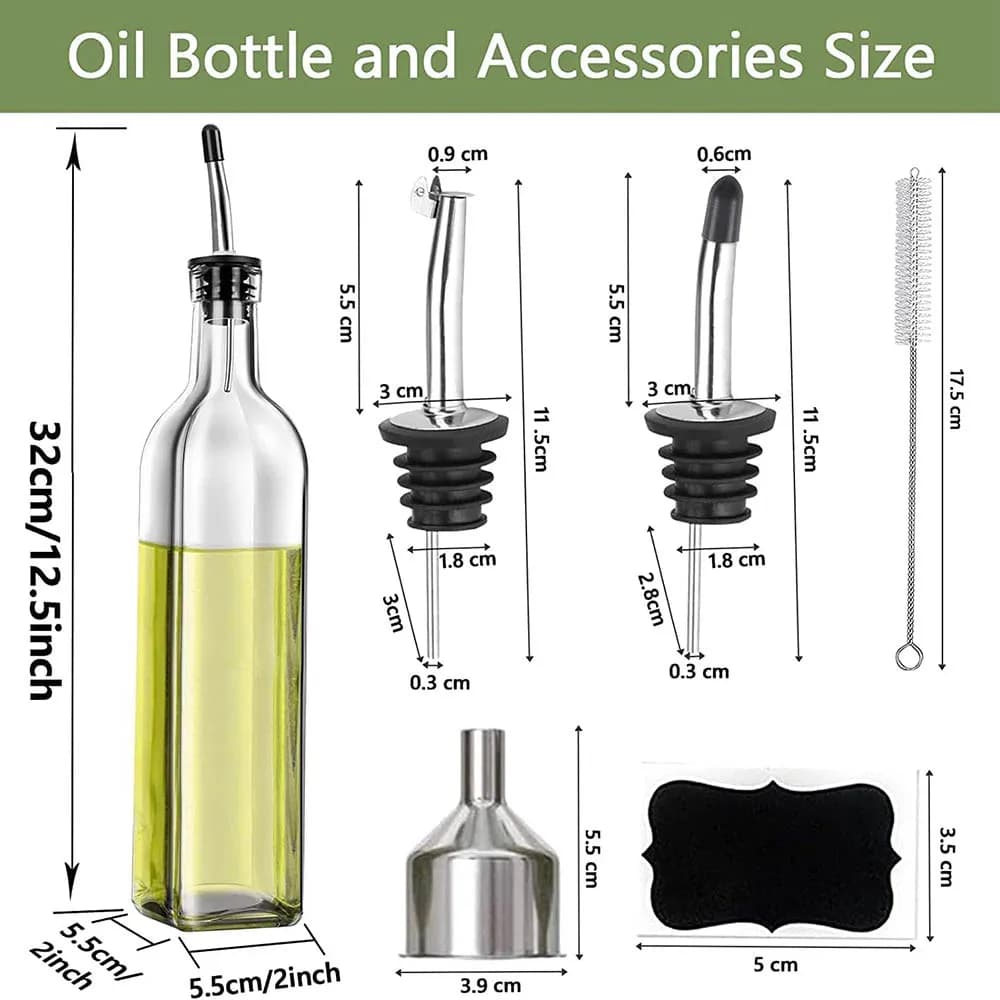 Bouteille distributrice d'huile d'olive