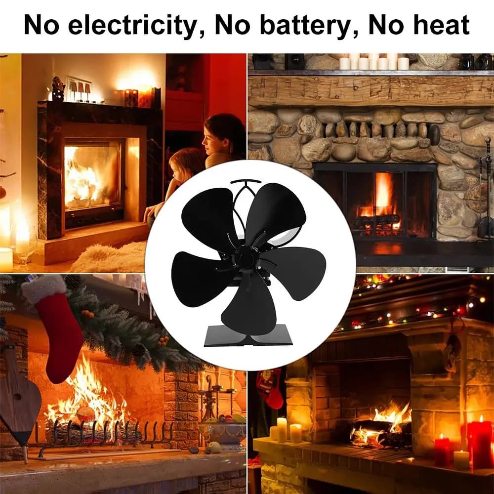 Ventilateur de poêle à bois