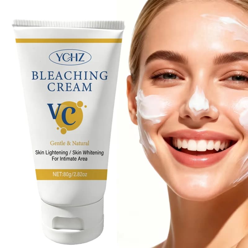 Crème éclaircissante pour le visage, le corps et les zones intimes, adaptée aux zones privées, aux aisselles, aux genoux, aux coudes, aux cuisses intérieures, à la ligne du bikini, etc., crème éclairc