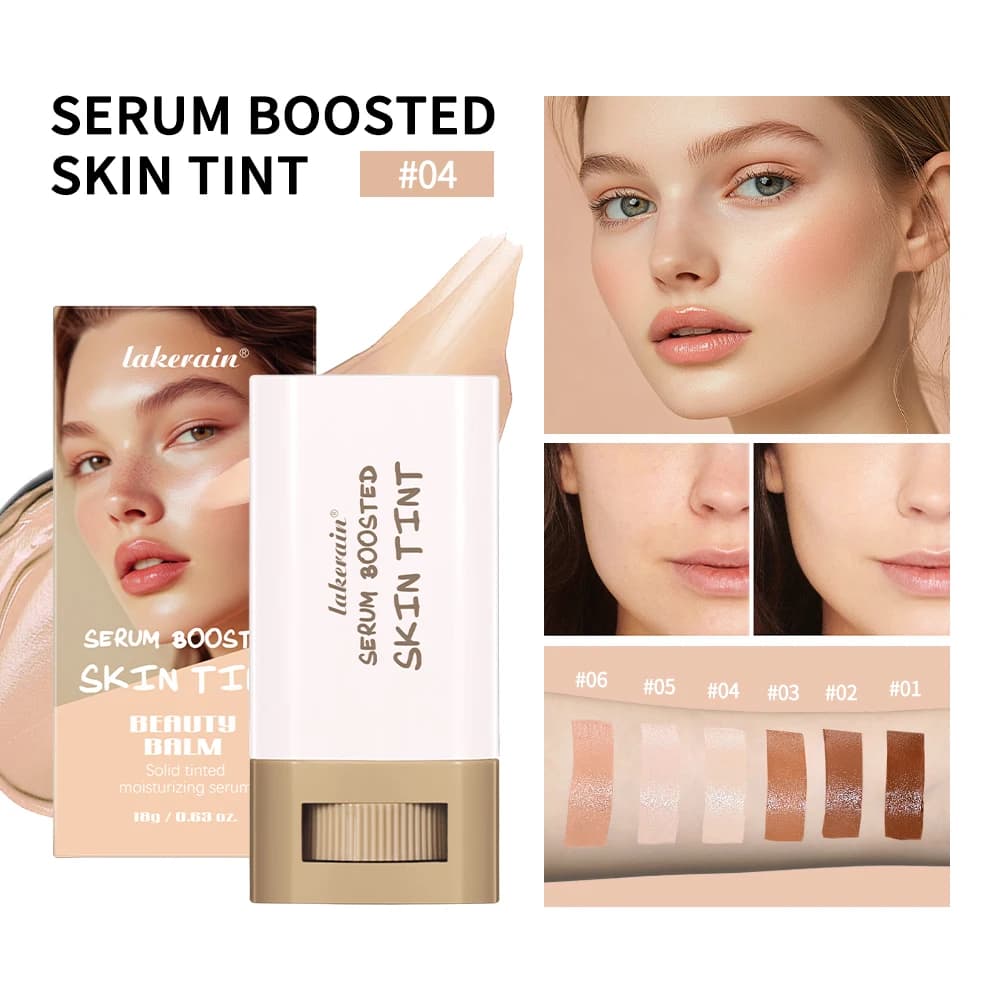 Nouveau baume sérum teinte pour la peau boostée Texture soyeuse couverture hydratante plus dodue même le teint de la peau meilleur bâton fond de teint maquillage de voyage