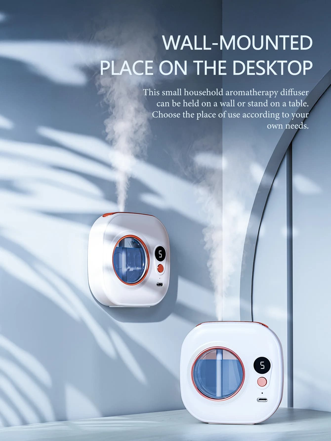 Diffuseur d'arômes automatique Rechargeable, diffuseur d'huile essentielle, huile essentielle d'arôme, cadeau de machine d'arôme de salle de bains d'hôtel