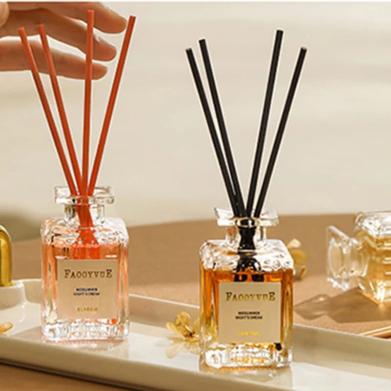 Huile essentielle d'aromathérapie 50ml, parfum sans flamme pour chambre à coucher, désodorisant pour voiture, outil d'élimination des odeurs longue durée