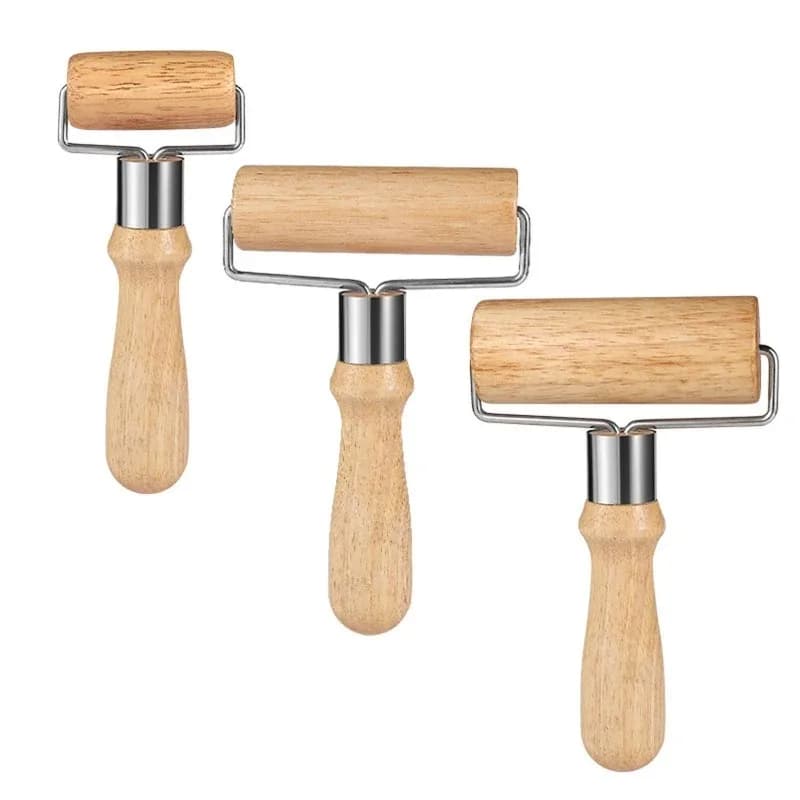 Rouleau à pâtisserie en bois, facile à utiliser, pour étaler uniformément la pâte à croûtes/pizza/autres outils de pâtisserie, 1 pièce