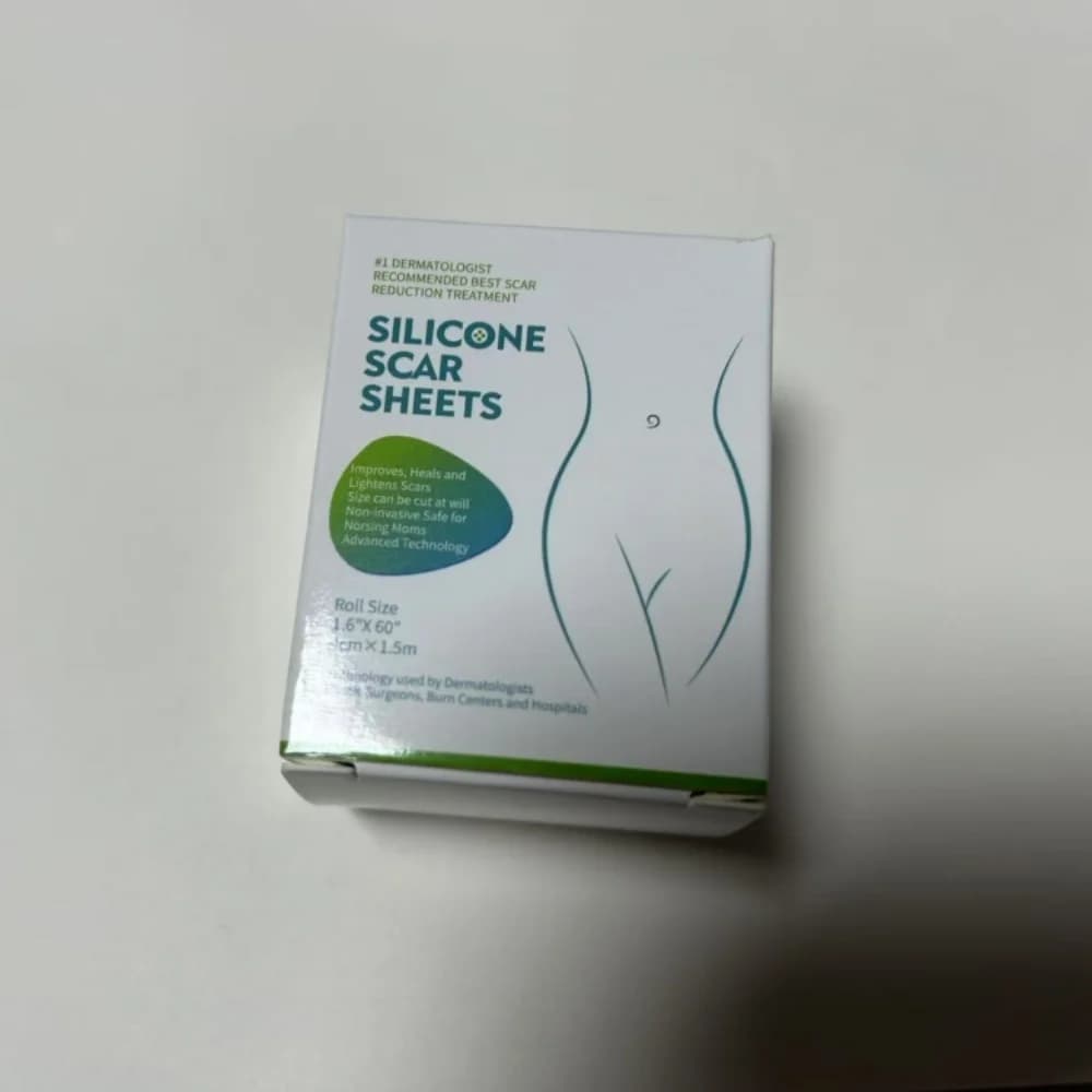 1 rouleau = feuilles de cicatrices en Silicone de 4cm x 1.5m