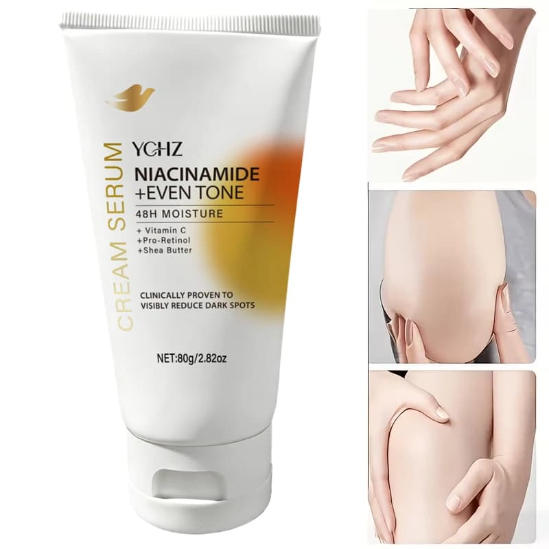 Crème éclaircissante pour le visage et le corps - Crème éclaircissante et unifiante - Non grasse, convient aux hommes et aux femmes - Crème blanchissante et hydratante, pour une utilisation de jour et