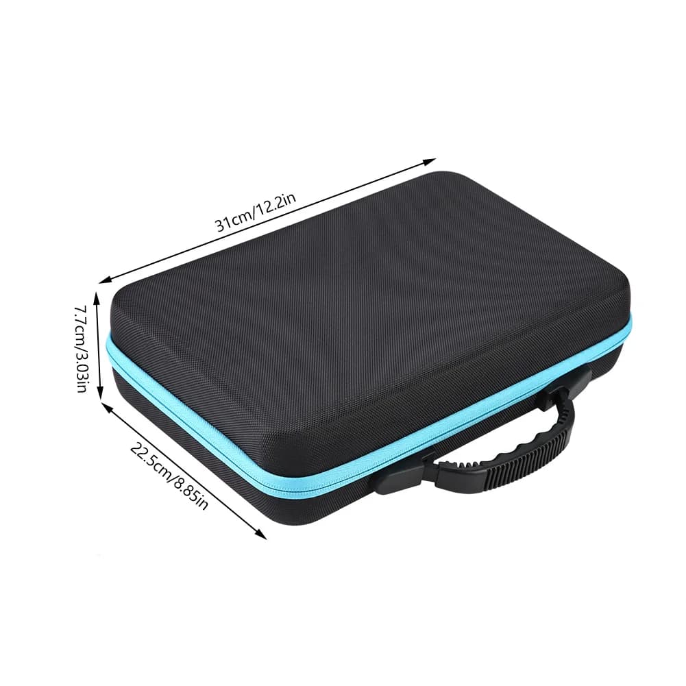 Organisateur de stockage extérieur à coque rigide, mallette de transport d'huile essentielle, étui à coque rigide 60 bouteilles adapté aux bouteilles 5ml 15ml