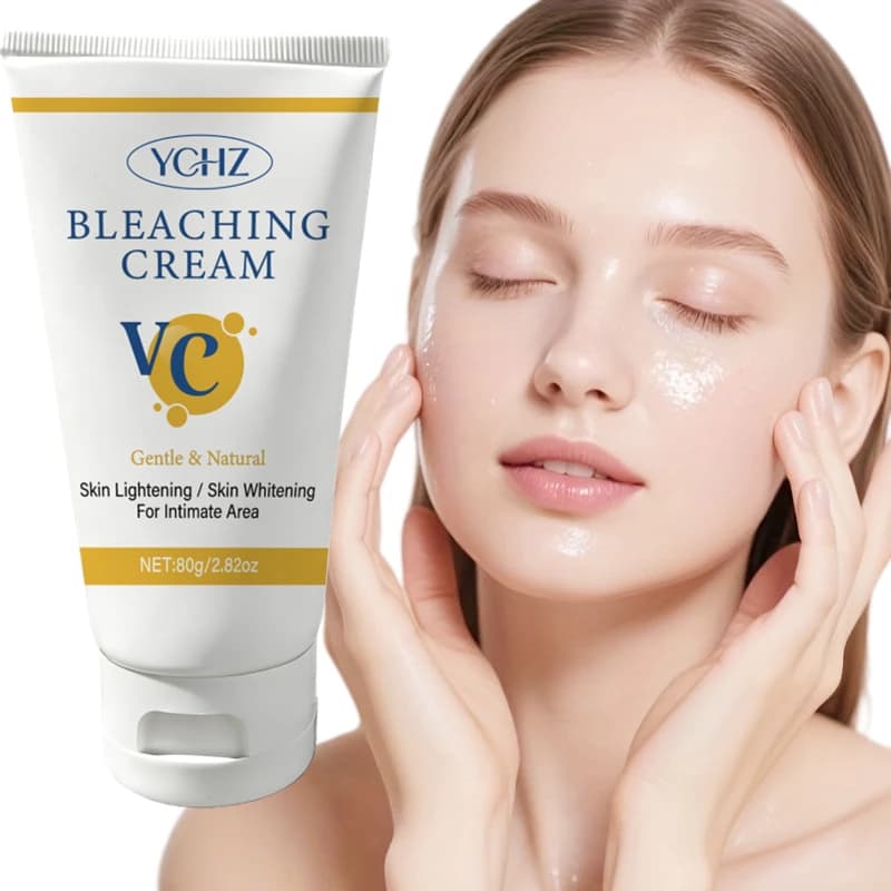 Crème éclaircissante pour le visage, le corps et les zones intimes, adaptée aux zones privées, aux aisselles, aux genoux, aux coudes, aux cuisses intérieures, à la ligne du bikini, etc., crème éclairc